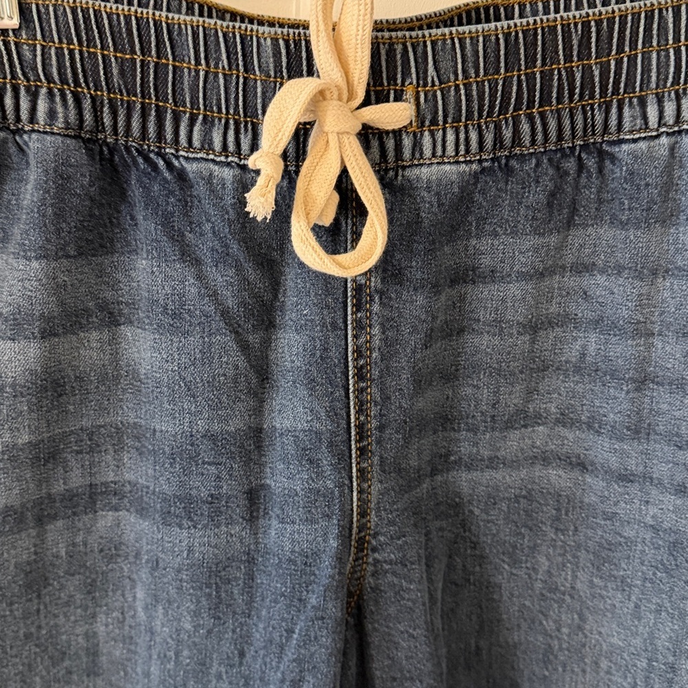 NWT Motherhood Maternity Wide-Leg Pull-On Jeans Under Belly Waist XL - Picture 7 of 10